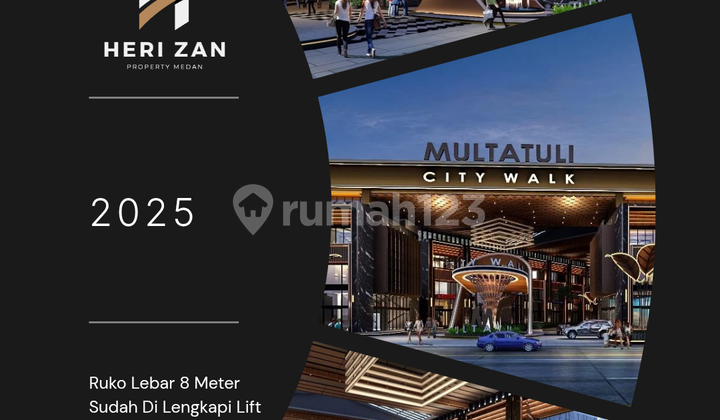 Multatuli City Walk. Lokasi Emas, Jantung Kota Medan.Include Lift Multatuli City Walk. Lokasi Emas, Jantung Kota Medan.Include Lift