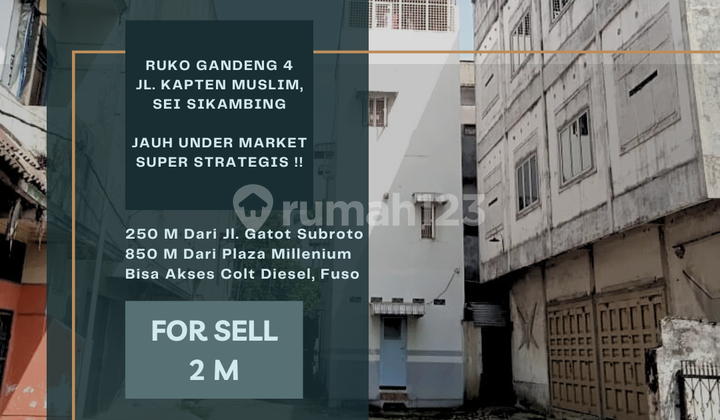 Ruko Gandeng 4. Jl. Kapten Muslim, Sei Sikambing. Harga Bagus !! Ruko Gandeng 4. Jl. Kapten Muslim, Sei Sikambing. Harga Bagus !!