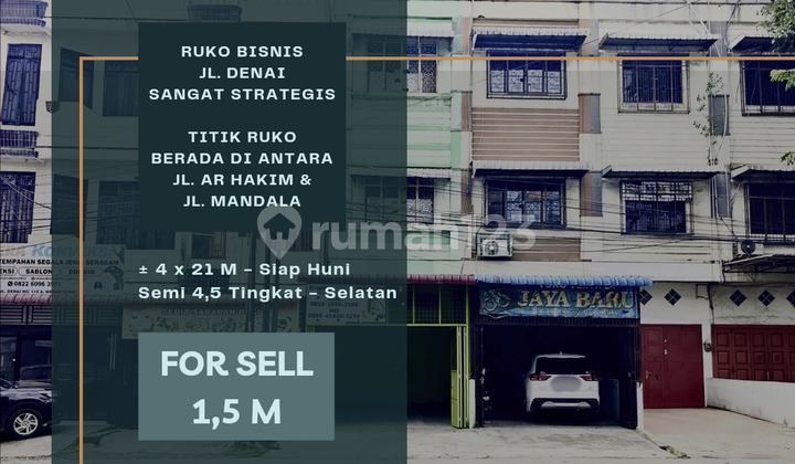 Denai Street Commercial Building. Strategic Location, Between AR Hakim Street and Mandala. 1