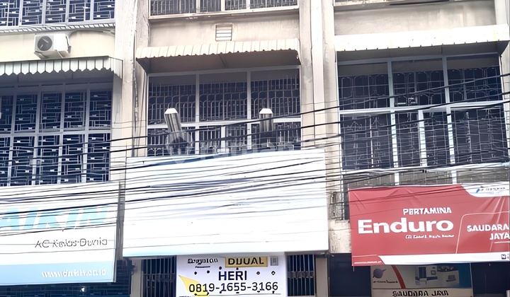 Ruko Jl. Wahidin. Sederetan Kwetiaw Ateng. Dekat Jl. Thamrin 1