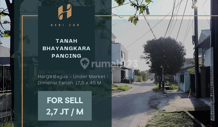 Tanah Daerah Jl. Bhayangkara, Pancing. Harga Sangat Bagus !! 1