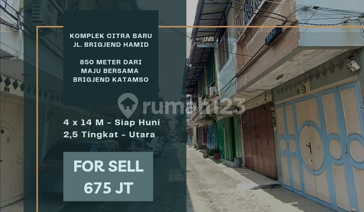 Komplek Citra Baru, Jl. Brigjend Zein Hamid. 4 Menit Ke Prime One Komplek Citra Baru, Jl. Brigjend Zein Hamid. 4 Menit Ke Prime One