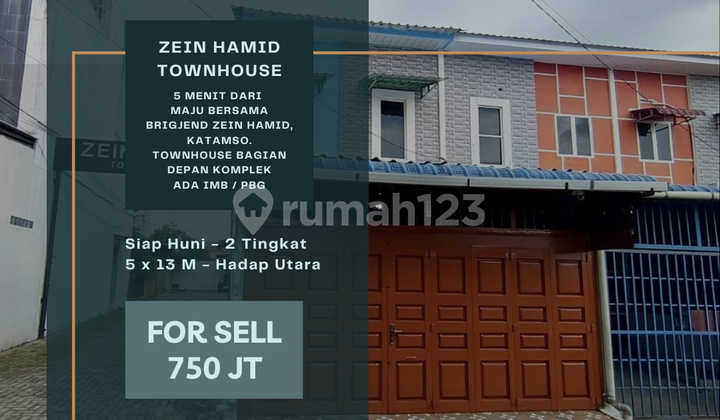 Zein Hamid Townhouse. Katamso, Titi Kuning. Dekat Maju Bersama Zein Hamid Townhouse. Katamso, Titi Kuning. Dekat Maju Bersama