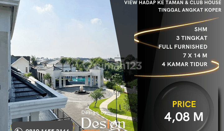 Komplek Jewel Park Polonia. Full Furnished. View Taman,Club House 1