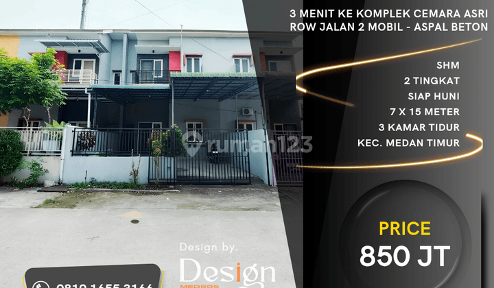 Rumah Jl. Perdata, Cemara. 1 Menit Ke Brastagi Supermarket Cemara 1