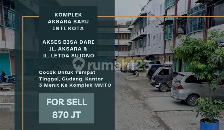 Komplek Aksara Baru. Inti Kota. 3 Menit Ke Komplek MMTC Pancing