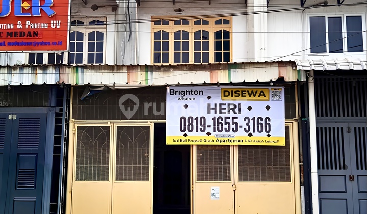 Shop House Jl. Sikambing. Heart of the City. A Step to Jl. Adam Malik & Sekip. 2