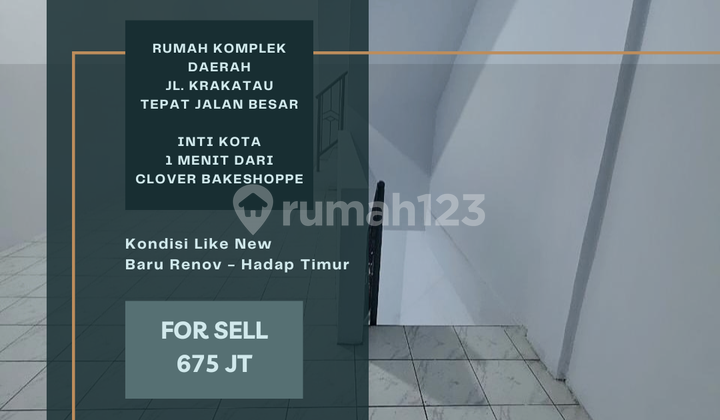 Housing Complex. City Center. Krakatau Street Area. Newly Renovated. Housing Complex. City Center. Krakatau Street Area. Newly Renovated.