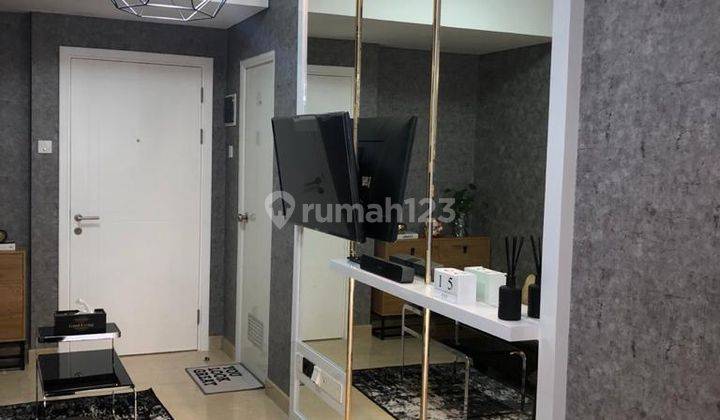 Apartment Podomoro. Full Furnished. Uk. 56 M2. 2 Kamar Tidur 2