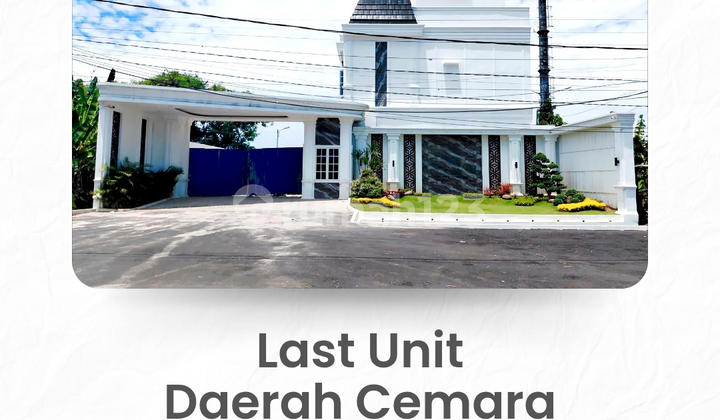 Last Unit !! Komplek Daerah Cemara. Mewah. 3 Menit Ke Cemara Asri