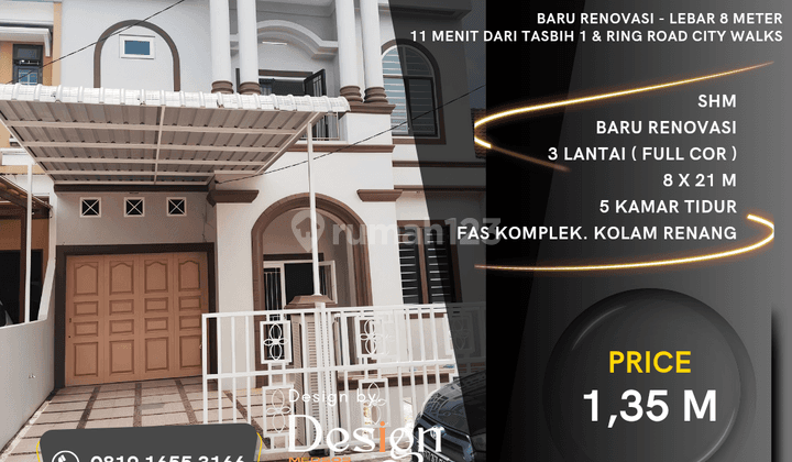 Rumah Mewah. Komplek. Daerah Jl. Setiabudi, Jl. Flamboyan Raya 1