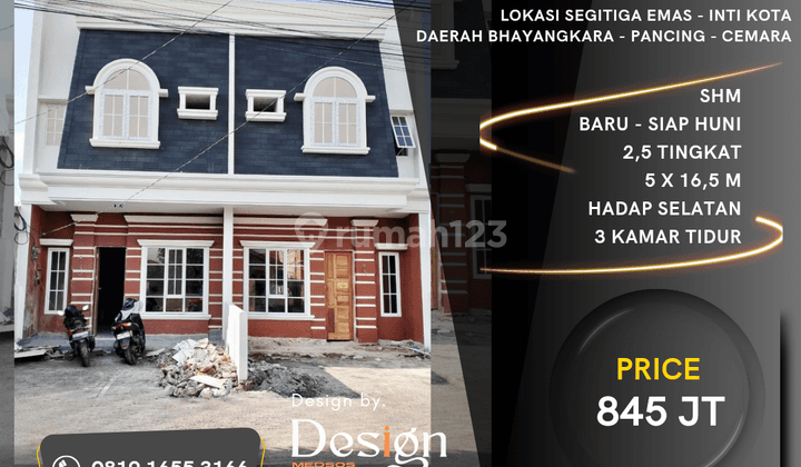 Abadi Residence. Rumah Baru, Siap Huni. Bhayangkara, Pancing