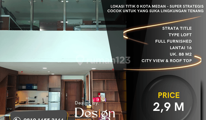 Apartment Reiz Condo. Type Loft. 84 M2. Full Furnished. City View 1