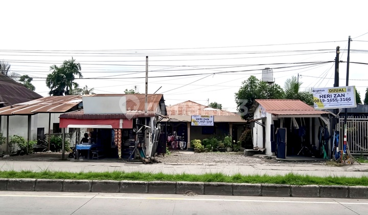 Tanah Jl. Medan - P. Siantar, Amplas. 3 Menit Dari Auto 2000