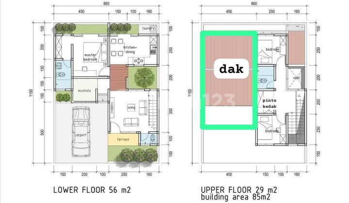 Ready-to-Live 3-Story House East Bandung Best Price 2