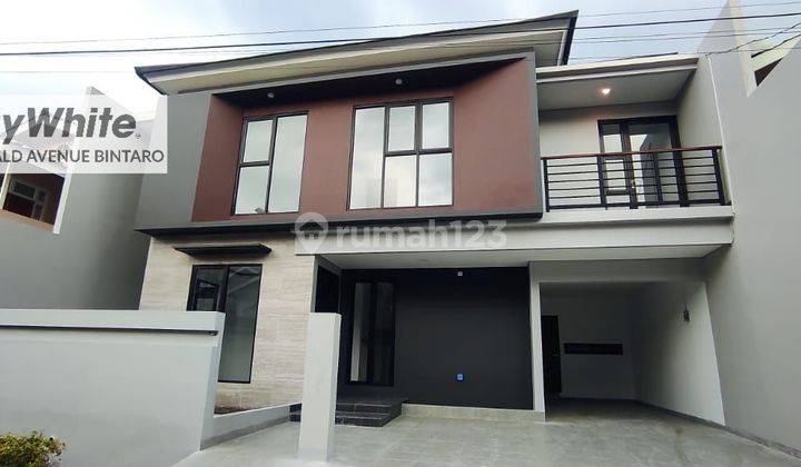 Rumah baru di renove di Bintaro sektor 9 Tangerang selatan 1