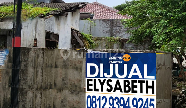 dijual cepat hitung tanah , hoek, row jalan 2 mbl, kelapa gading 2