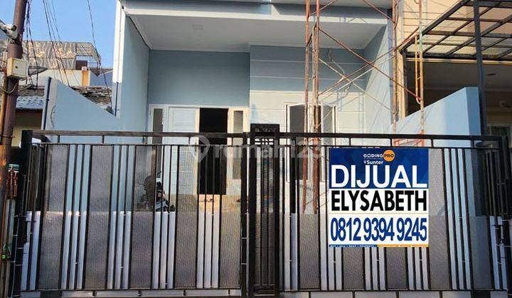 Dijual Rumah brand new, 3 lt, bebas banjir, row 2 mbl, Kelapa Gading 1