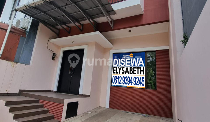Disewakan Rumah Usaha, 3 Lt, Lokasi Ramai, Parkir Luas, Kelapa Gading