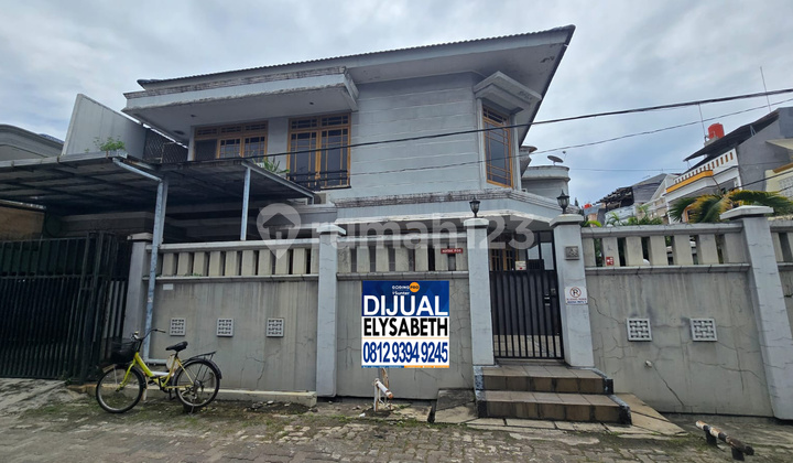 Dijual Rumah Hook, 2 LT, Bagus, Bebas Banjir, Strategis, Sunter 2