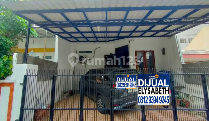 Dijual Rumah 2 Lt, Bagus, Bebas Banjir, Tinggi dari Jalan, BCS Kelapa Gading 1