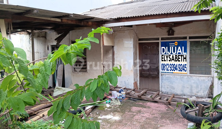 Dijual Rumah Hitung Tanah, Row 2 mbl, Bebas Banjir, Strategis, BCS Kelapa Gading 1