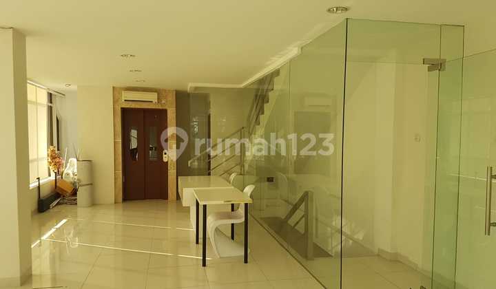 For Sale: 4.5-Storey Shophouse, Elevator, Strategic Location, Furnished, Neat, Kelapa Gading.
