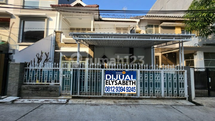 For Sale Quick 2-Story House, Tidy, 2-Car Row Road, Kelapa Gading