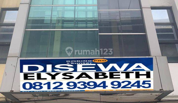 Disewakan Ruko 3 Lt, Strategis, Bagus, Boulevar Kelapa Gading 1