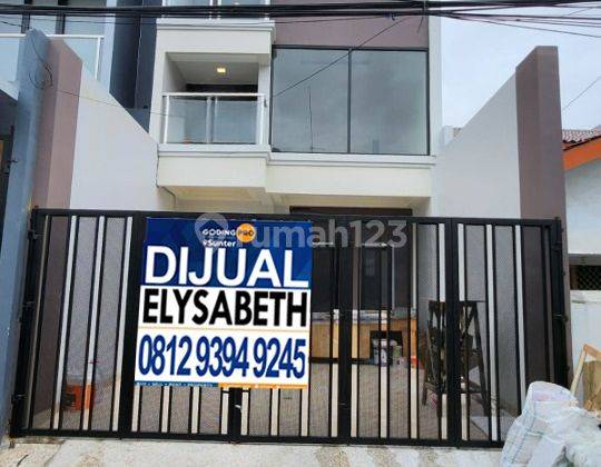 Dijual Cepat Rumah 2,5 Lt, Bagus, Bebas Banjir, dekat Kelapa Gading 1