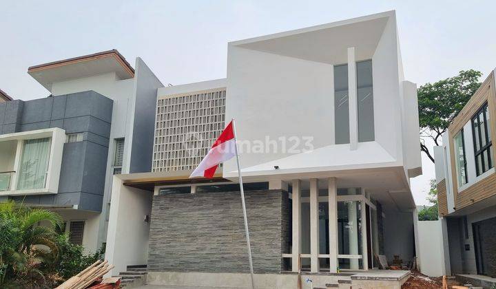 Rumah Hoek Lebar 11, Siap Huni, Icon Cosmo, Bsd City 1