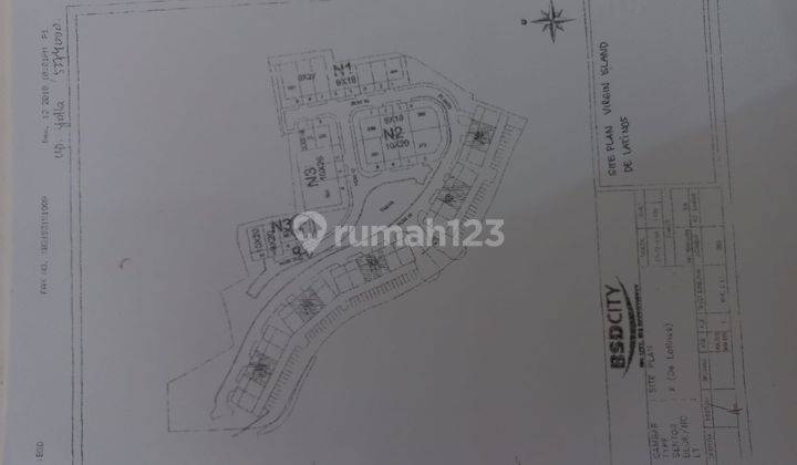 KAVLING CANTIK SIAP BANGUN DI VIRGINIA ISLAND, DELATINOS BSD 2