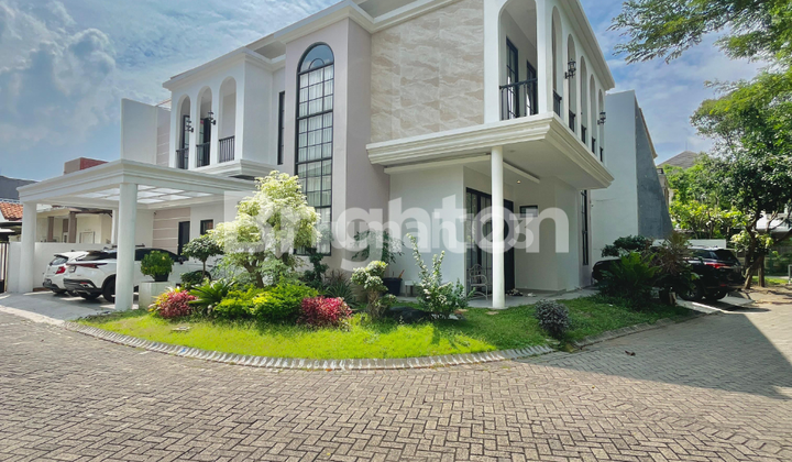 2-story house, fully furnished, Taman Puspa Raya, eligible for KPR.
