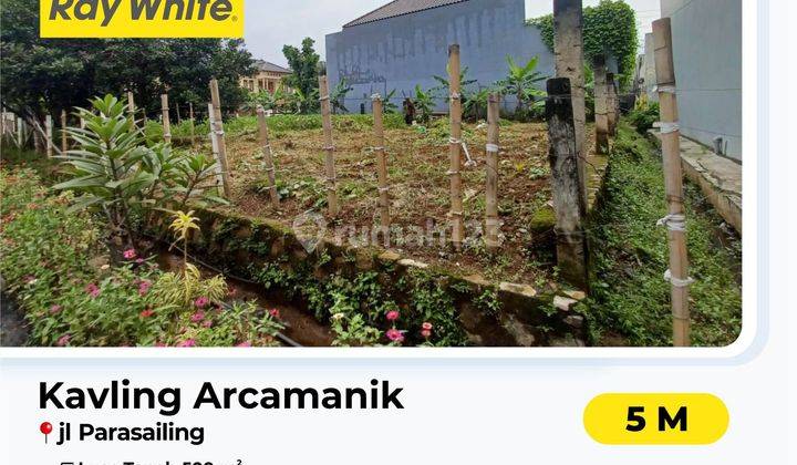 Jual kavling lokasi strategis di Arcamanik  . Luas tanah 500 m² 1