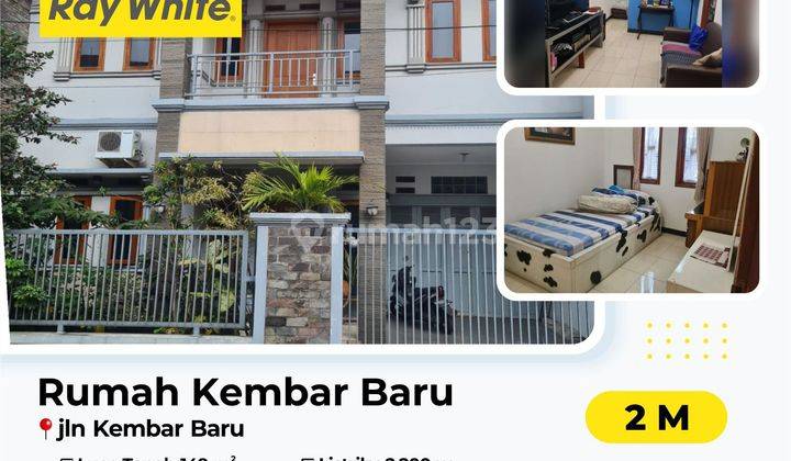 Dijual rumah cantik terawat ,minimalis di jl Kembar, dua tingkat. 1