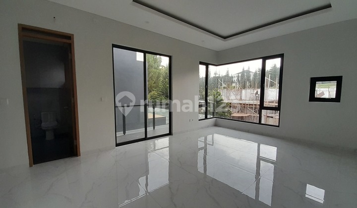 Modern Minimalist New House Inside Pondok Hijau Cluster with One Gate System