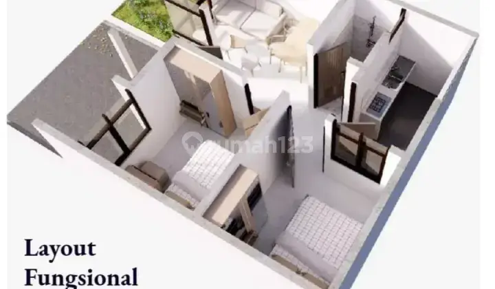 RUMAH MODERN MINIMALIS BUAT PARA MILENIAL DI JATIASIH 7