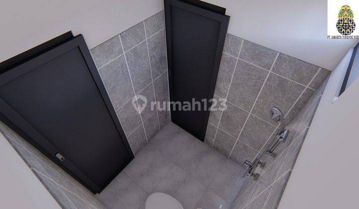 RUMAH 2 LANTAI MINIMALIS MODERN DP 0 % 100 METER KE JALAN UTAMA 7