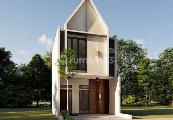 RUMAH 2 LANTAI HARGA 1 LANTAI DI JATILUHUR BEKASI 2