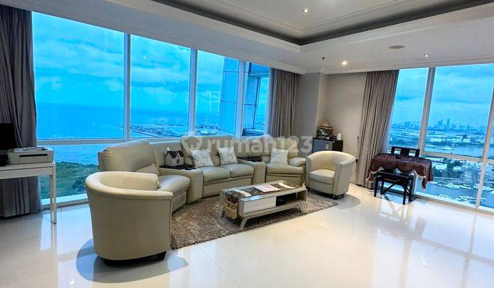 Apartemen Mewah Regatta 3 Br Full Furnished Siap Huni Terletak Di Pantai Mutiara Dekat Pluit, Muara Karang, Pik Pantai Indah Kapuk 1