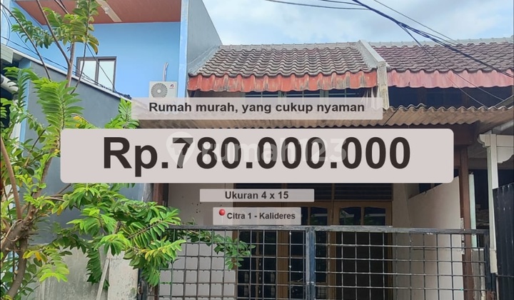 Rumah Murah Harga Di Bawah Njop Sudah Shm Terletak Di Perumahan Citra Garden 1 Kalideres