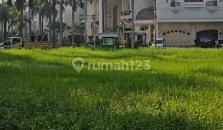 Land on Main Road, East Facing with Jogging Track at the Back, Hook Fan Position Located in the Premium Residential Complex of Mediterania Resort Garden, Pantai Indah Kapuk PIK 1.