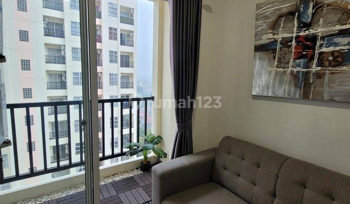 ruang keluarga jual cepat apartment saveria, bsd