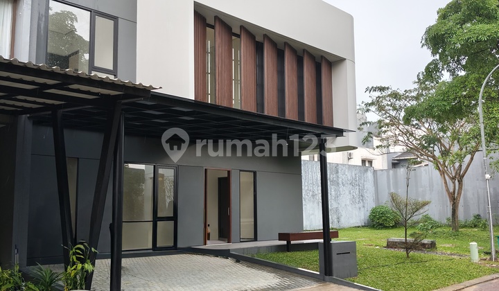 RUMAH BARU HOEK BADAN 2 LANTAI DI EMINENT - CLUSTER PRESTIGIA - BSD