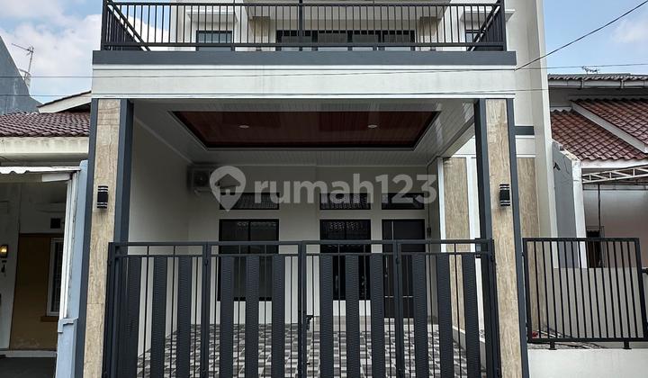 RUMAH BARU DI VILLA MELATI MAS, TANGERANG SELATAN - LEBAR 8 - SHM 2
