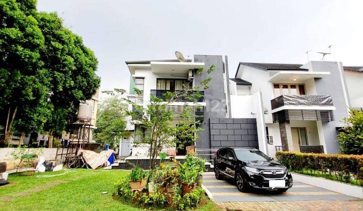 Rumah double fasade dpn Ruko blkg Rumah The Green Manhattan BSD 2