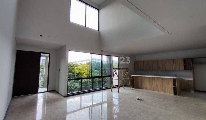 Rumah Premium Hadap Selatan 3lantai incl lift di Kiyomi The Zora 2