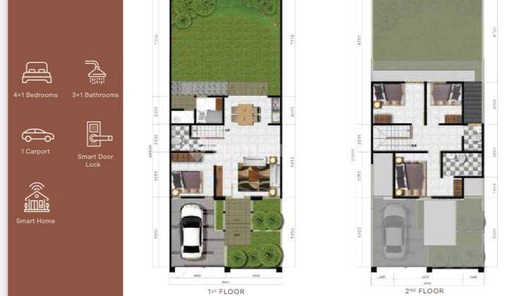 Rumah Hoek Rasa Villa 2lantai Di Citra Sentul Raya River Park 2