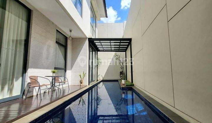 Rumah Include Private Pool 3lantai Di Lancewoos Navapark Bsd City 2