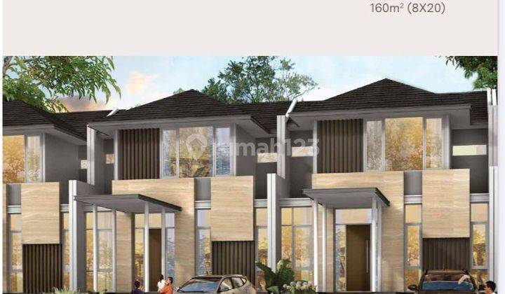 Rumah Hoek Rasa Villa 2lantai Di Citra Sentul Raya River Park 2